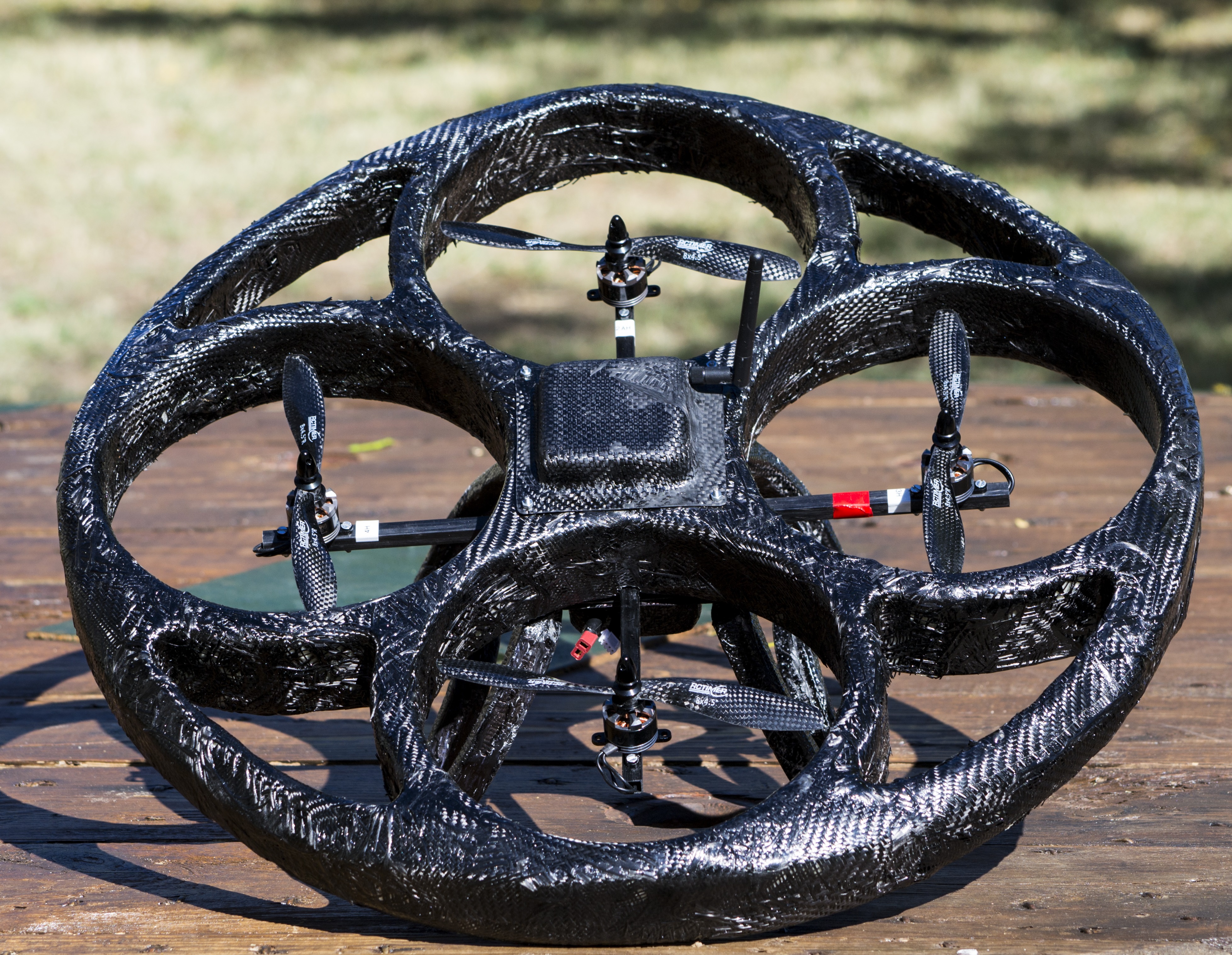 Carbon fiber drone prototype